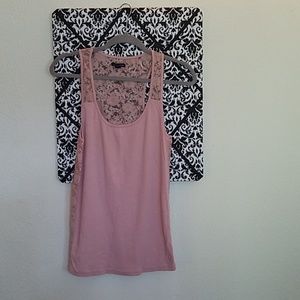 American Eagle Mauve Pink Tank Top